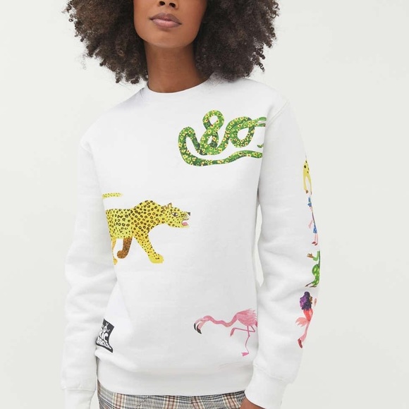 Urban Outfitters Tops - Urban Outfitters Eric Carle crew neck sweatshirt S
